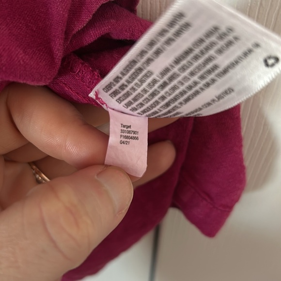 Wild Fable Plum Purple Minidress Adjustable straps, cutout back dress Size Large - Picture 12 of 12